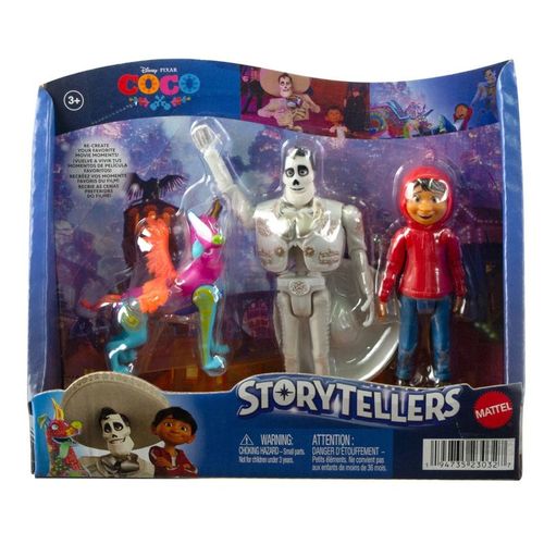 Conjunto - Bonecos COCO Disney Pixar MATTEL