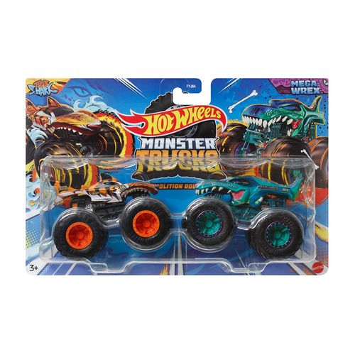 Carrinhos - Mega Wrex - Hot Wheels Monster Trucks MATTEL