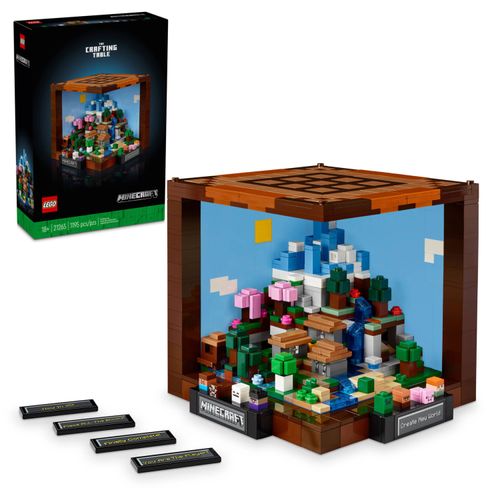 Blocos de Montar - Minecraft - A Mesa de Artesanato - LEGO DO BRASIL