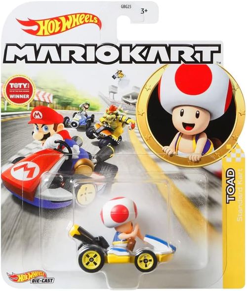 Carrinho - HW Toad  - Mario Circuito Special MATTEL