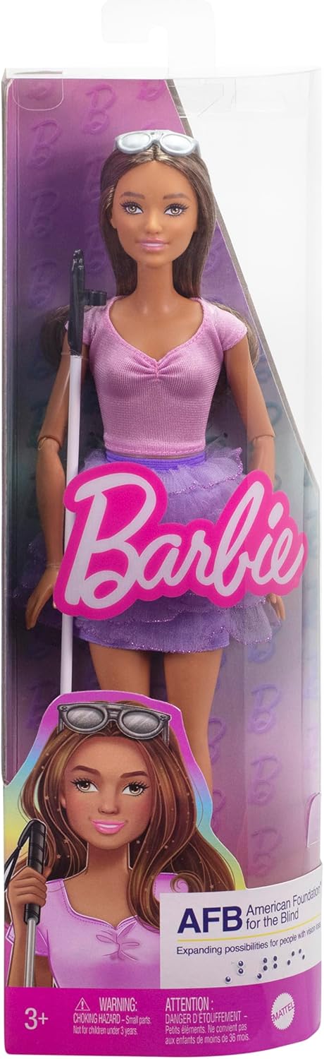 Boneca- Barbie Fashionista - Boneca Cega - N228 MATTEL