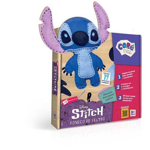 Fazendo Arte - Stitch - Boneco De Feltro TOYSTER