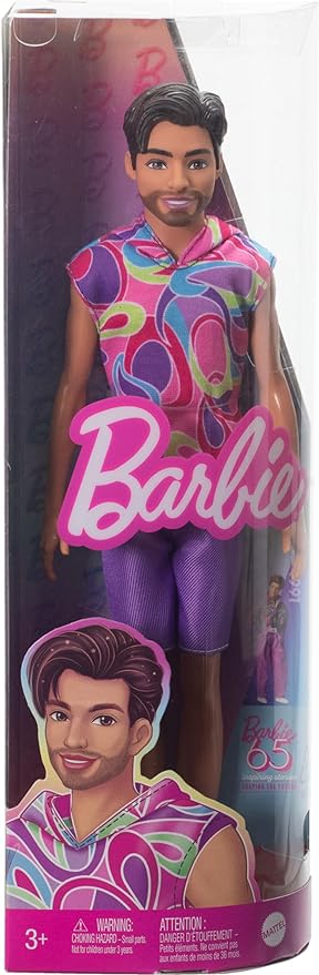 Boneco - Barbie Fashionista - Ken com Barba - 227 MATTEL