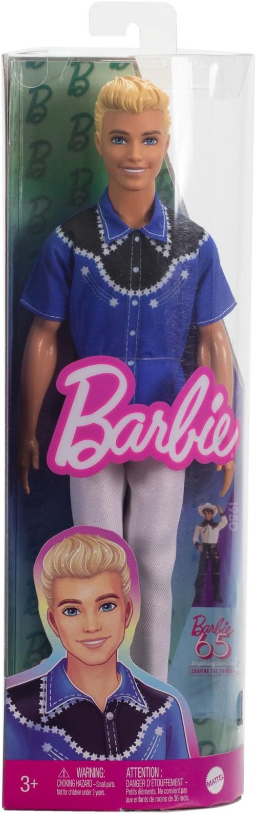 Boneco - Barbie Fashionista - Ken com Camisa Ocidental - 226 MATTEL