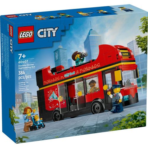 Blocos de montar - Lego City - Onibus Panoramico Vermelho LEGO DO BRASIL
