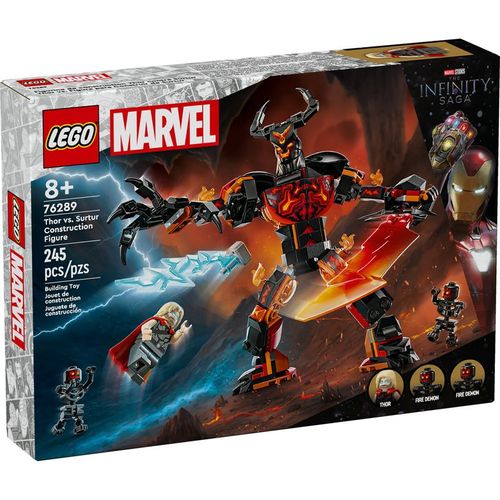 Blocos de Montar - Marvel Infinity Saga - Figura de Construcao Thor vs Surtur LEGO DO BRASIL