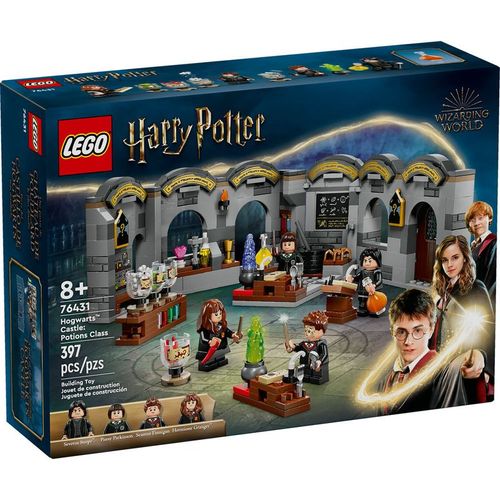 Blocos de Montar - Harry Potter Castelo de Hogwarts - Aula de Pocoes LEGO DO BRASIL