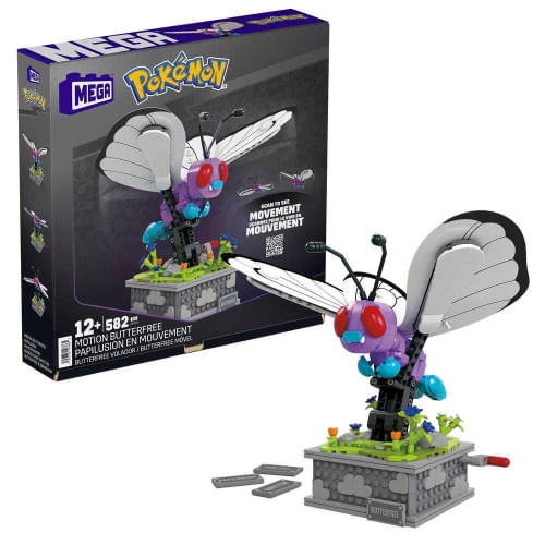 Kit de Construcao - Mega Pokemon Motion Butterfree MATTEL