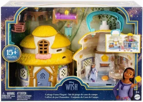 Boneca Disney Whish - Conjunto de Casa de Campo da Asha MATTEL
