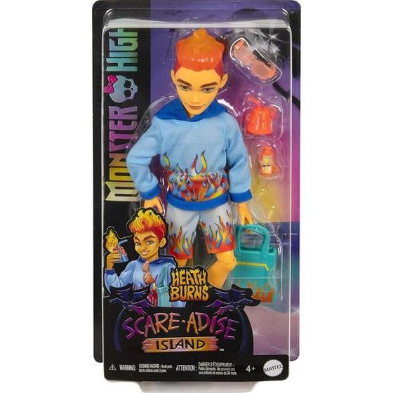 Boneco Monster High-ilha do terror heath MATTEL