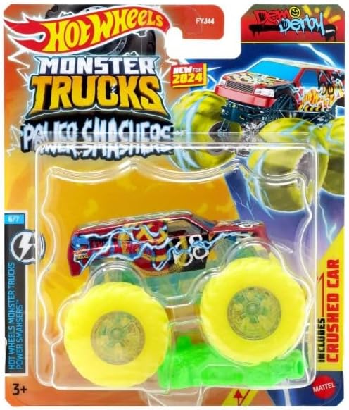 Carrinho - Hot Wheels Demo Derby - Monster Trucks MATTEL