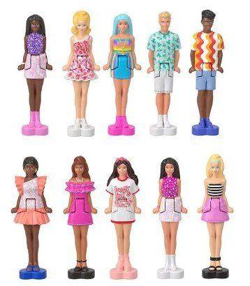 Boneca Mini Barbie Land Batom Rosa Escuro MATTEL