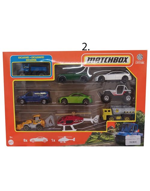 Carrinho - Matchbox  9 Carrinhos Sortidos MATTEL