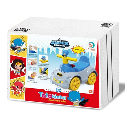 Quadriciclo Totokinha - Super Friends Batman Baby CARDOSO