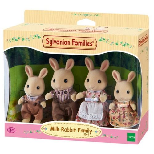 Sylvanian Families - Familia dos Coelhos de Leite EPOCH MAGIA