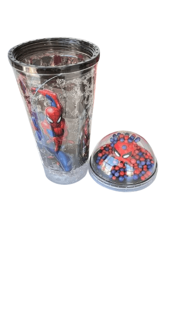 Copo Preto com Luzes - Spider Man HONGYAO