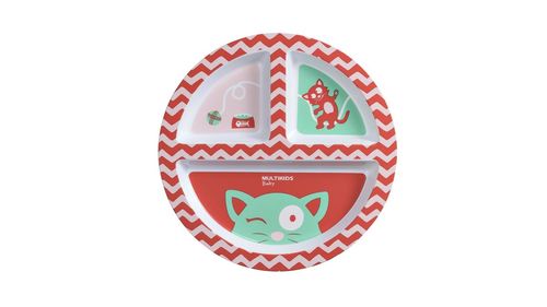 Prato com Divisorias - Funny Meal MULTIKIDS