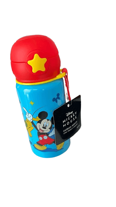 Garrafa com Canudo - Disney Mickey HONGYAO