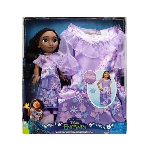 Boneca e Vestido - Disney Encanto Isabela SUNNY BRINQUEDOS