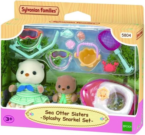 Sylvanian Families - Irmas Lontras Marinhas EPOCH MAGIA