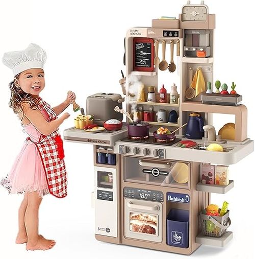 Jogo de cozinha infantil com luz e som 88 pecas SHINY TOYS