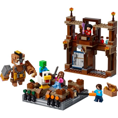 Blocos de montar - LEGO Minecraft® - Ringue de luta da mansao Woodland - 21272 LEGO DO BRASIL