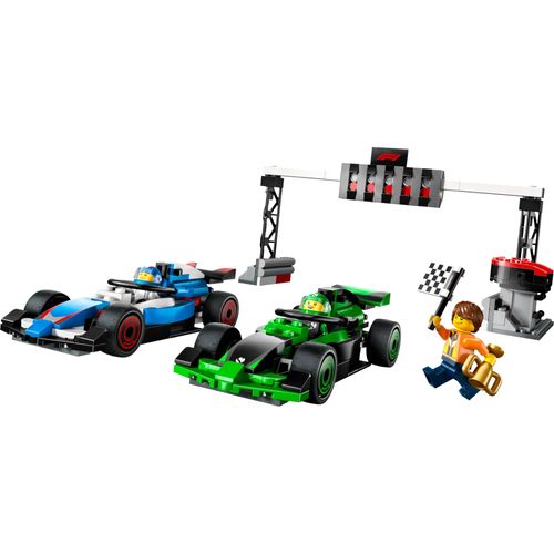 Blocos de montar - City - F1® Grid com carros de corrida VCARB e Sauber - 60474 LEGO DO BRASIL