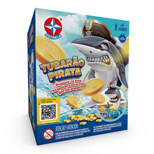 Jogo Tubarao Pirata - ESTRELA ESTRELA