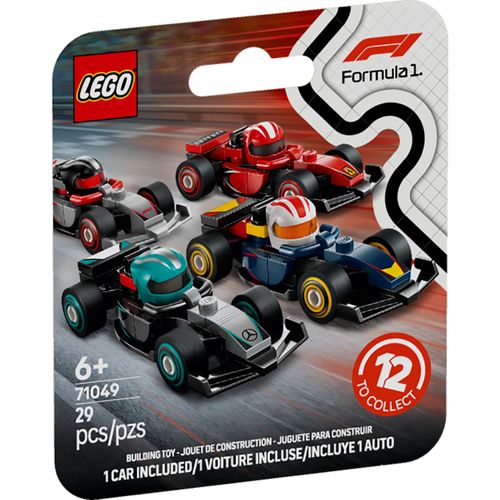 Blocos de montar - Carros de corrida colecionaveis F1 - LEG71049 LEGO DO BRASIL