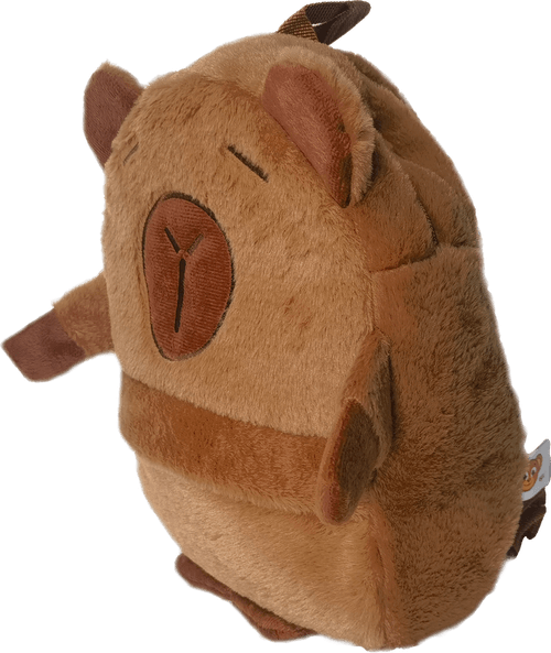 Mochila Capivara com orelinhas e bracinhos BBR