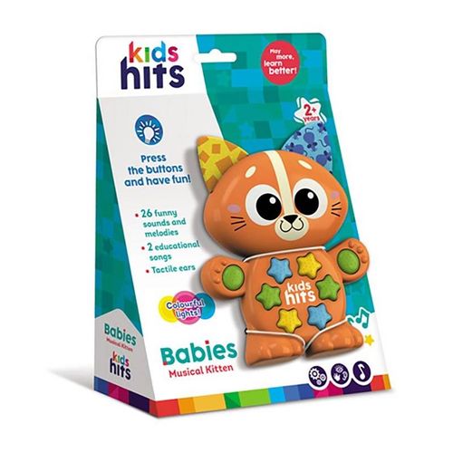 Gatinho - Musical Colorido Com Som e Luz SHINY TOYS