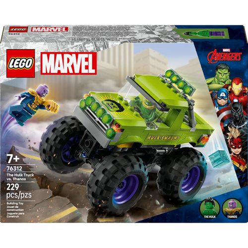 Blocos De Montar - The Hulk Truck VS Thanos LEGO DO BRASIL