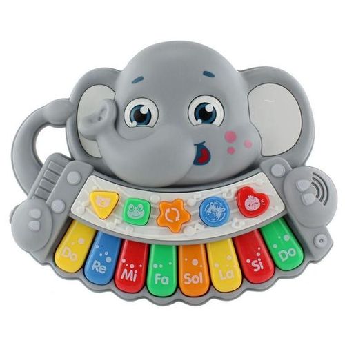 Brinquedo Musical - Teclado Elefante HONGYAO