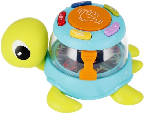 Brinquedo Bebe tartaruga com luz e som - verde claro - SL515 TERRACO