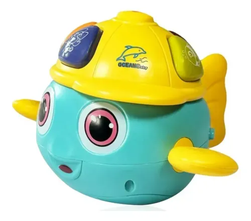Peixinho musical com luz e som - SL267 - verde HONGYAO
