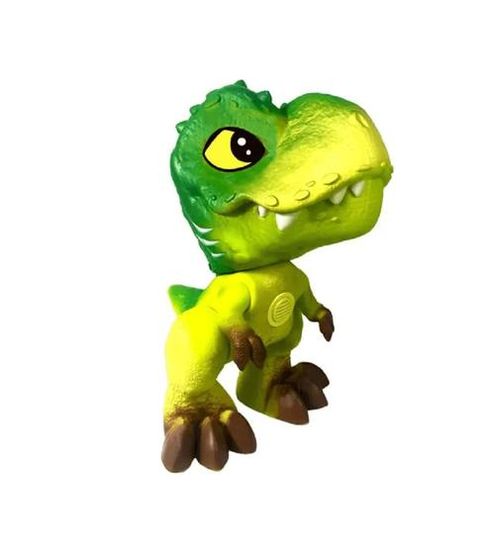 Dinossauro - Jurassic World T-Rex Verde com Mecanismo PUPEE BRINQUEDOS