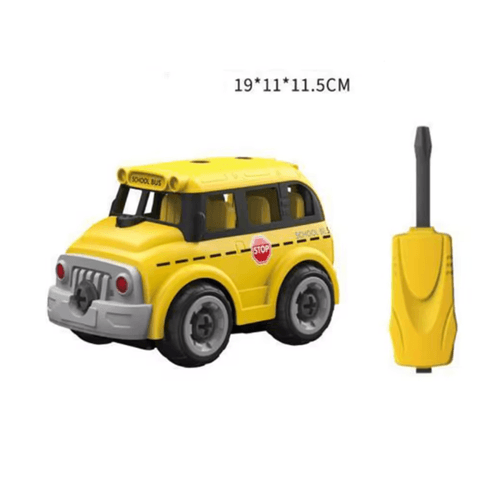 Mini-veiculo Hot Speeds - School Bus - Amarelo - SL336 TERRACO