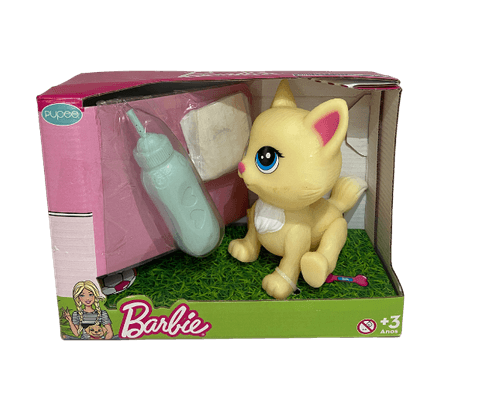 Mini Gata Xixi - Mini Pets Com  Acessorios Da Barbie PUPEE BRINQUEDOS