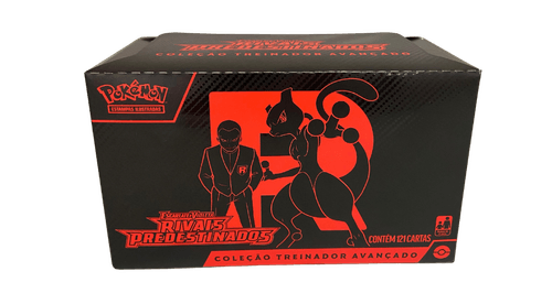 Box Pokemon - Colecao Treinador Avancado -  Escarlate e Violeta Rivais Predestinados COPAG DA AMAZONIA