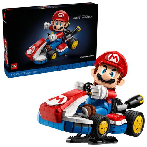 Blocos de Montar - Mario Kart: Mario e Kart Padrao LEGO DO BRASIL