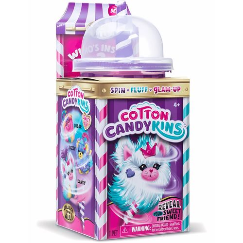 Cotton Candykins Pelucia PET Surpresa Serie 1 Multikids - BR2259 - Roxo MULTIKIDS