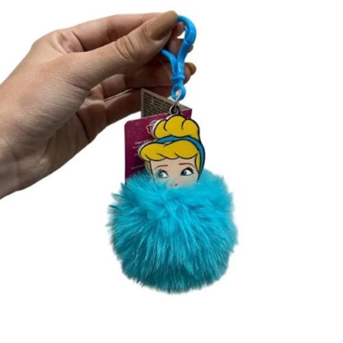 Chaveiro Pompom Princesa Disney - Cinderela - Toyng TOYNG