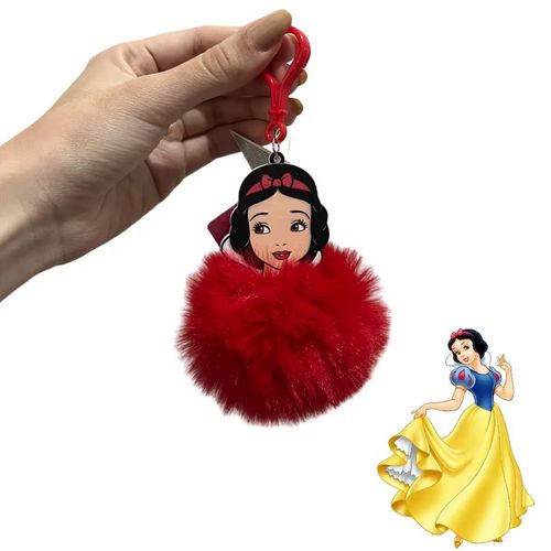 Chaveiro Pompom Princesa Disney - Branca de neve - Toyng TOYNG