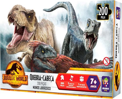 Quebra-Cabecas 200 pecas Jurassic World Dominion MIMO