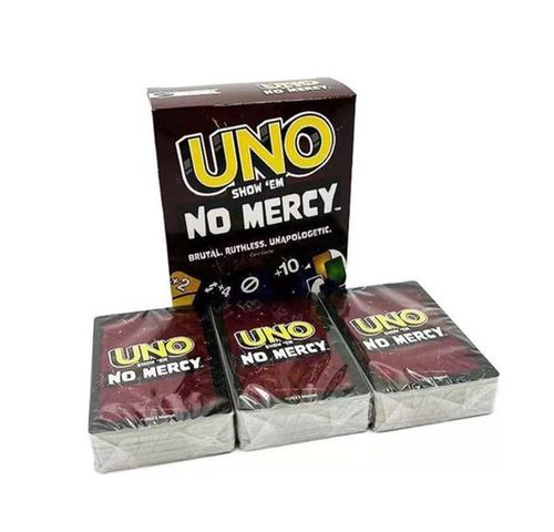 Jogo De Cartas - Uno Show Em No Mercy MATTEL