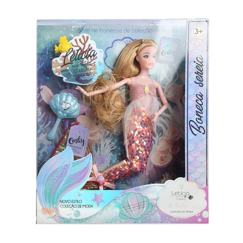 Boneca Leticia Novo Estilo Colecao de Moda - Rosa TERRACO
