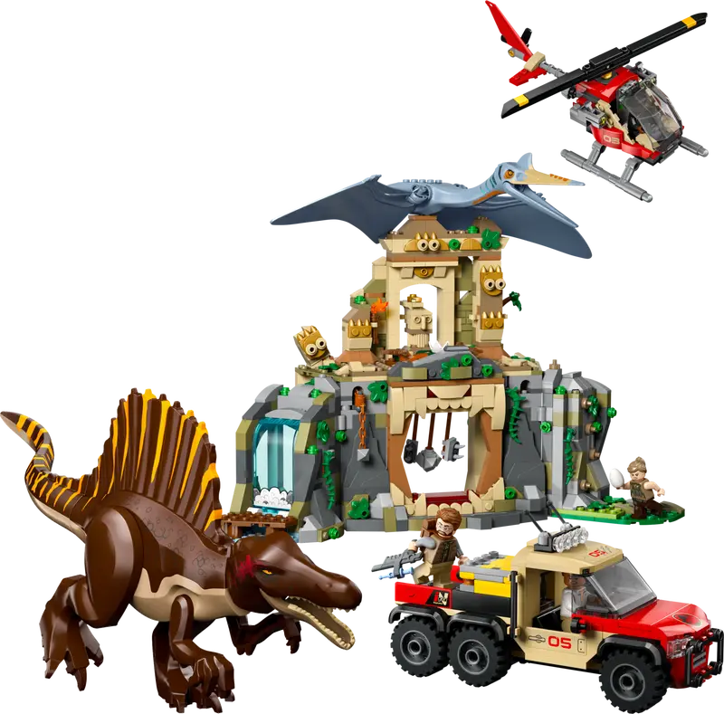 Blocos De Montar - Lego JW Fuga No Rio Do T Rex LEGO DO BRASIL