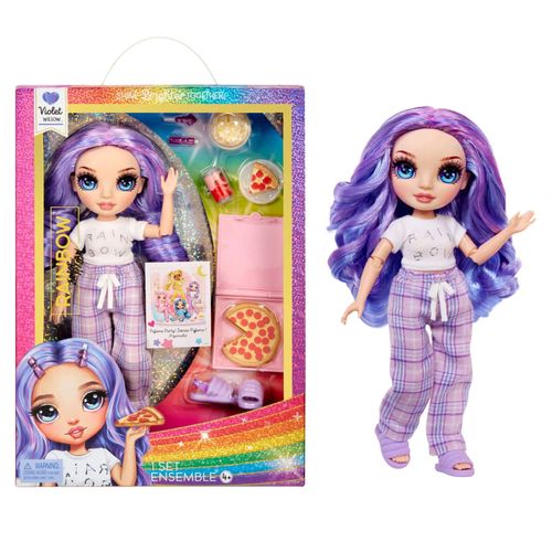 Rainbow High Jr High  PJ Party - Violet 23cm M SHOP COMERCIAL LTD