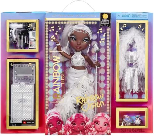 Boneca Vision Rainbow High - Ayesha Sterling M SHOP COMERCIAL LTD