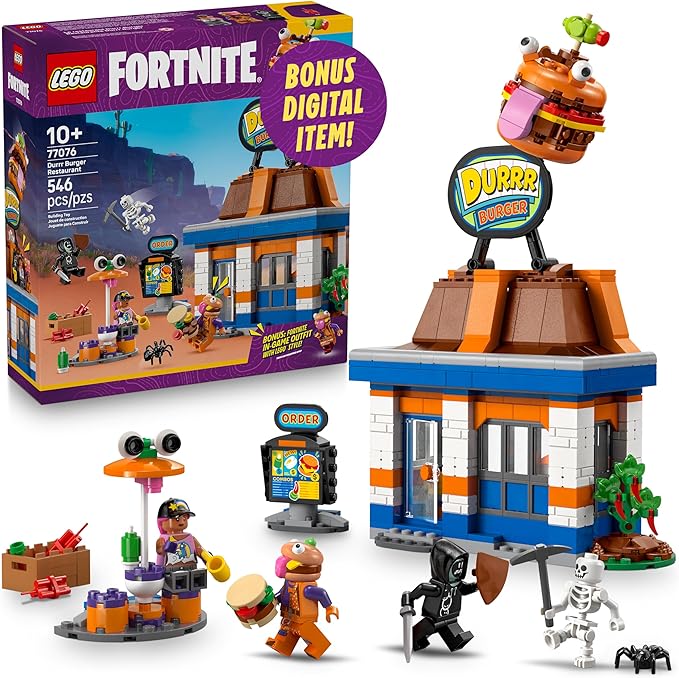 Blocos  De Montar -  Restaurante Durrr Burger LEGO DO BRASIL